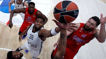 Yabusele, con el Asvel Villeurbanne frente al CSKA Mosc&uacute;.