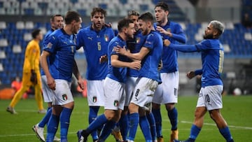 El poder goleador de Italia en la Nations League