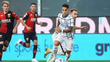 Genoa 0 - Inter de Milán 2: goles, resumen y resultado