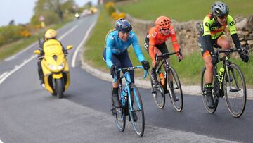 Mavi García, Marianne Vos y Soraya Paladin