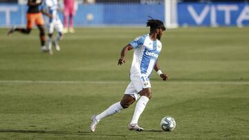 Awaziem, en un partido con el Leganés.