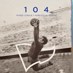 El Deportivo Alavés cumple hoy 104 años