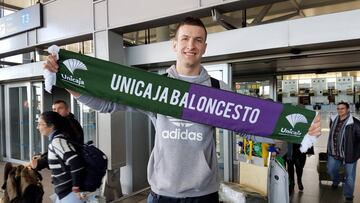 Omic ya está en Málaga como nuevo jugador del Unicaja