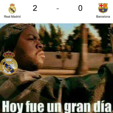 Los memes más divertidos del Real Madrid-Barcelona