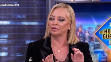 Belén Esteban atiza a Telecinco en su visita a ‘El hormiguero’