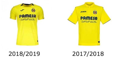 Equipaciones de Fútbol Oficiales Temporada 17-18 vs 18-19