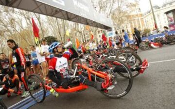 Las imágenes de la Media Maratón por las calles de Madrid