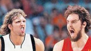 <b>DE LO MEJOR DEL MUNDIAL. </b>El choque entre Gasol y Nowitzki será de los más esperados del Mundial.