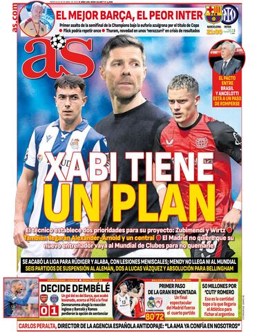 Las portadas de AS de abril