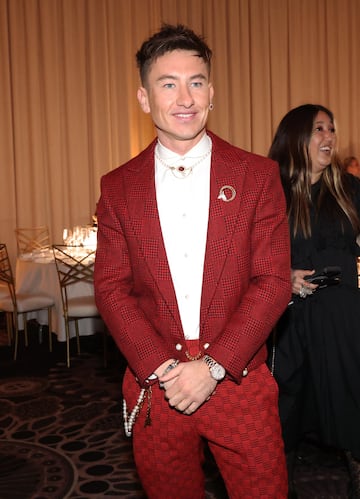 Barry Keoghan en los Golden Globes 2024. REUTERS/Mario Anzuoni