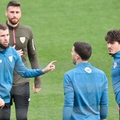 Lezama: Capa, Yuri, Yeray y Berenguer se dosifican