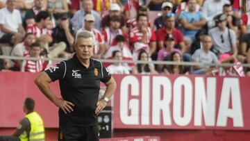 Javier Aguirre en Montilivi donde su equipo perdió 5-3 ante el Girona.