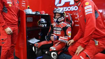 Dovizioso Andrea (ita), Ducati Desmosedici GP20, Ducati Team, portrait during the 2020 MotoGP Gran Premio de Europa, from November 06 to 08, 2020 on the Circuit Ricardo Tormo, in Valencia, Spain - Photo Studio Milagro / DPPI
 AFP7 
 06/11/2020 ONLY FOR USE IN SPAIN