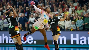 Danila So Delgado en uno de sus tantos.