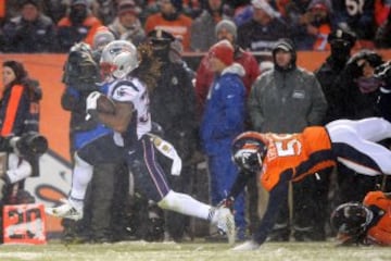 Brandon Bolden, running back de New England Patriots, no terminó de encontrarse a gusto en el campo y BRady no logró buenas sensaciones con él. 