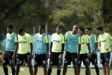 Entrenamiento de Atlético Nacional