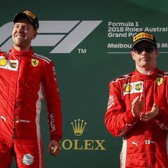Raikkonen: "¿Seb no ha parado? ¡No me jod... de esta manera!"