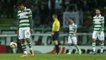 Teófilo Gutiérrez no marca gol con el Sporting desde el 10 de diciembre de 2015.