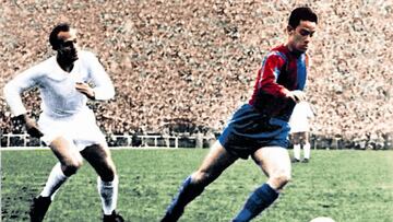 Encuentro entre Real Madrid y Barcelona de la temporada 1956-1957.