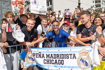 Peña Madridista Chicago en Varsovia.