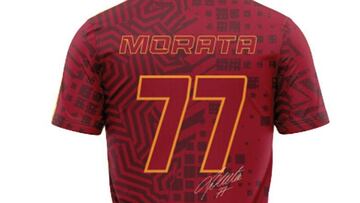 Una camiseta especial para Álvaro Morata