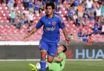 Universidad de Chile se impuso por 2-1 este domingo a Palestino.