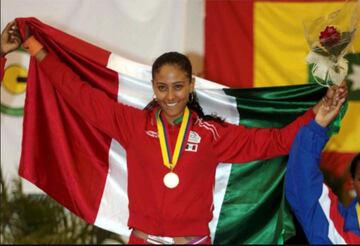 La taekwondoín mexicana consiguió colgarse la medalla de bronce en los Juegos Olímpicos de Atenas 2004. Además ganó tres medallas de plata en Mundiales.