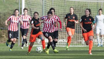 El Athletic y el Valencia protagonizaron un gran duelo en Lezama. 