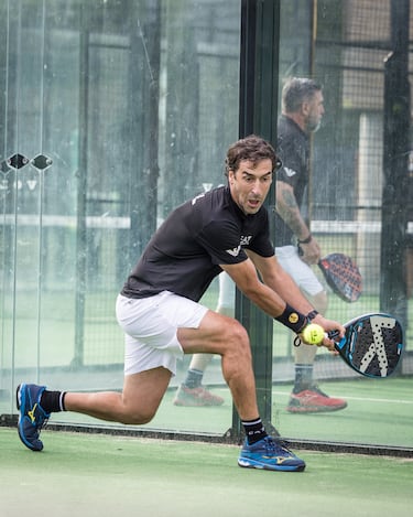Fernando Llorente y Xabi Prieto ganan el torneo de pdel Emporio Armani a Ral Gonzlez y Dani Garca Lara