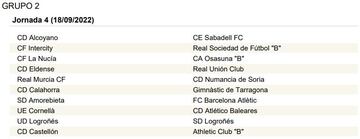 La Primera RFEF, jornada a jornada