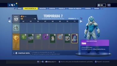 Fortnite Temporada 7: Todos los skins y recompensas del Pase de Batalla