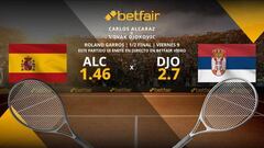Carlos Alcaraz vs. Novak Djokovic: horario, TV, estadísticas y pronósticos de Roland Garros 2023