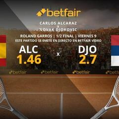 Carlos Alcaraz vs. Novak Djokovic: horario, TV, estadísticas y pronósticos de Roland Garros 2023