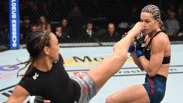 Ayer 6 de octubre, antes de la gran pelea entre McGregor vs Khabib se llevo a cabo la pela entre la estadounidences Michelle Waterson y Felice Herrig.