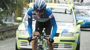 <b>REGULARIDAD. </b>Danilo di Luca no bajó nunca del quinto puesto.