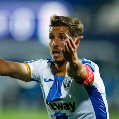 El Leganés informa de que Rubén Pérez fue positivo el 8 de enero