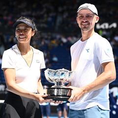 La incansable Hsieh gana en dobles mixto su séptimo Grand Slam