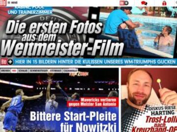 Portadas de la prensa extranjera