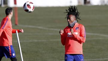 Gelson, durante un entrenamiento.