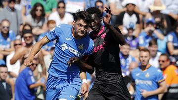 Miguel &Aacute;ngel, en el Getafe B-Lealtad que dio el ascenso al filial.