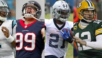 Los favoritos para romper la temporada 2016 de la NFL