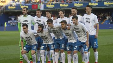 El último once ante el Villarreal.