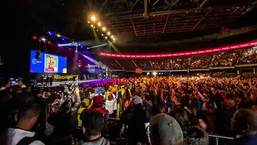 Selección Colombia Femenina Sub 17 en Movistar Arena