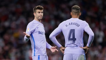 Piqué y Araújo.