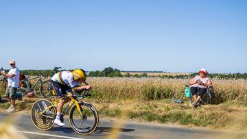 Evenepoel: “El objetivo final es acabar en el podio”