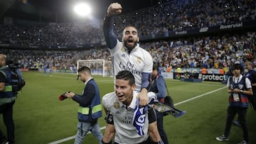 Carvajal y James Rodríguez.