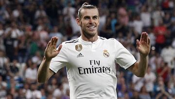 Bale exhibe su pólvora