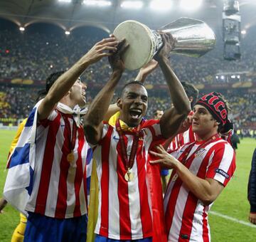 Amaranto Perea jugó ocho temporadas con Atlético de Madrid. Fue capitán y es uno de los extranjeros con más partidos disputados.