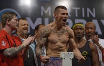 El aspirante Martin Murray.