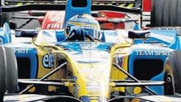 Alonso en el Gran Premio de Brasil